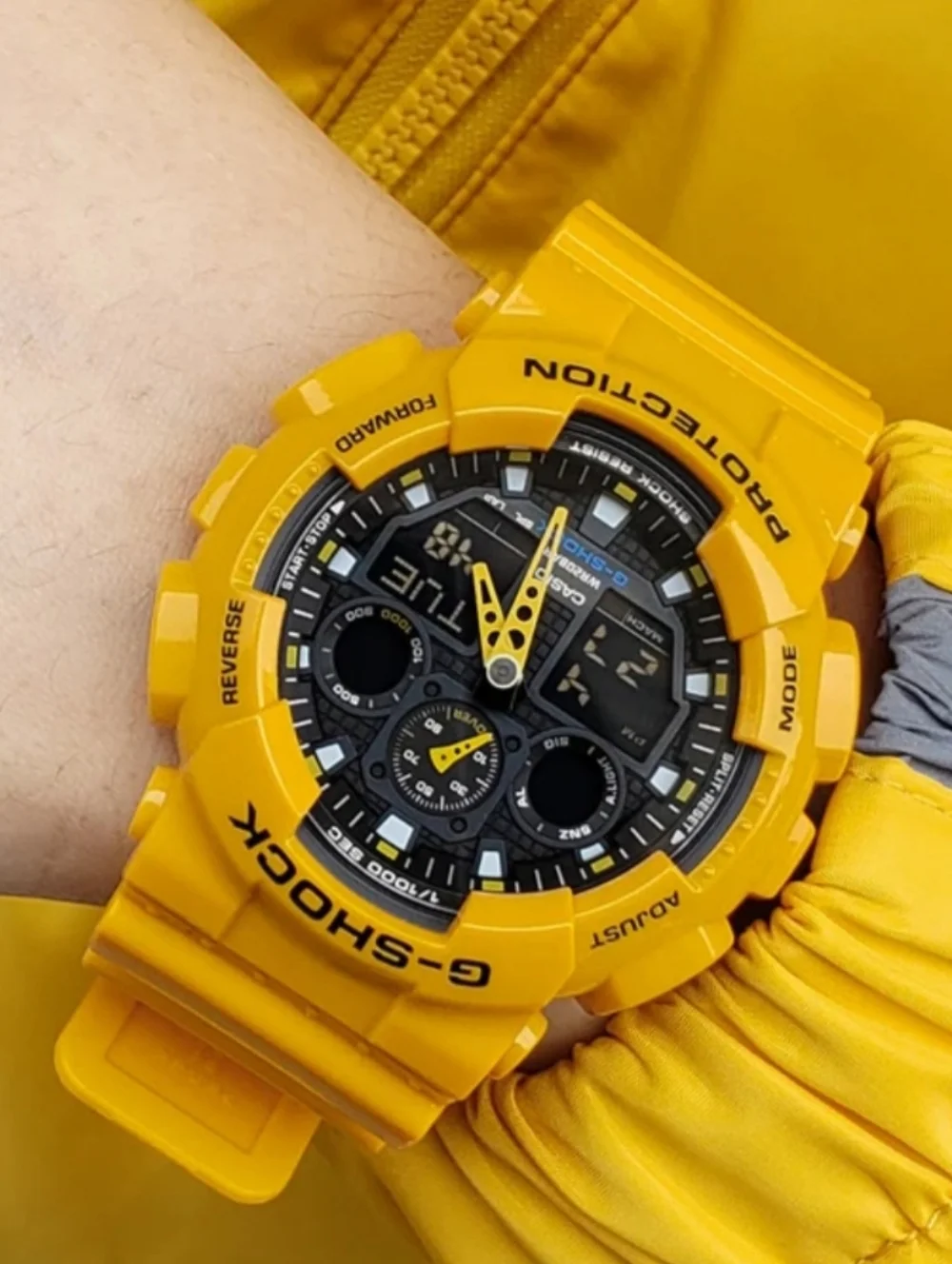 Casio Bumble Bee Triple Gold & Black Premium G-Shock